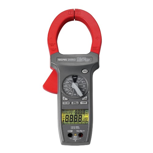 Digital clamp meter ac 1500A dc 2000A Trms
Model: DCM-2608D